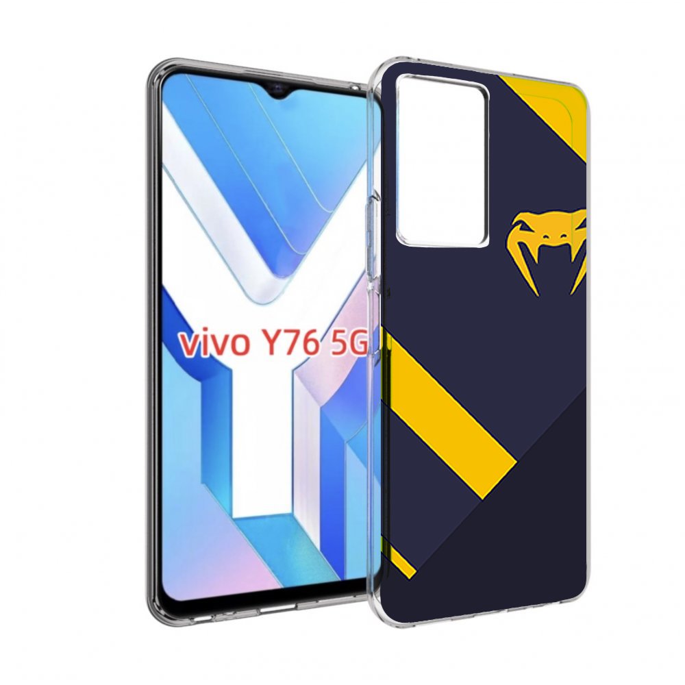 

Чехол MyPads venum мужской для Vivo Y76 5G, Прозрачный, Tocco