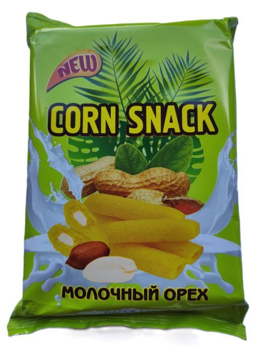 

Палочки Берестейский Пекарь Corn Snack кукурузные со вкусом молочного ореха 140 г