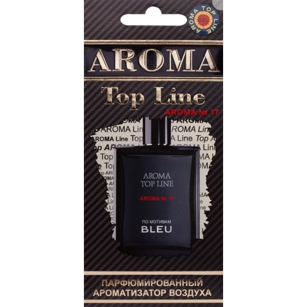 фото Ароматизатор на зеркало aroma top line №17 bleu бутылочка aroma top line арт. 460372605926