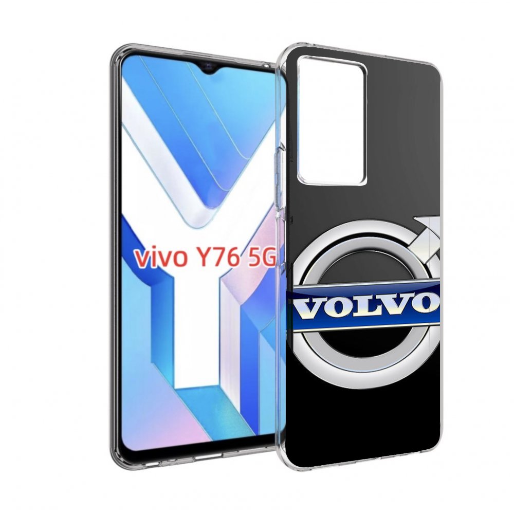 

Чехол Mypads Volco 2 Мужской Для Vivo Y76 5G, Прозрачный, Tocco