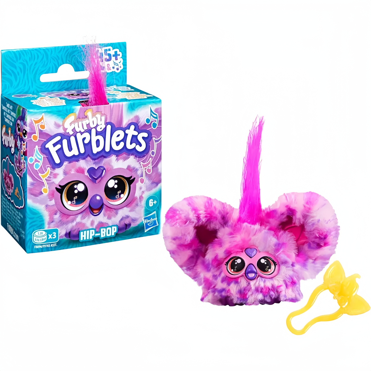 Интерактивный питомец FURBY Hip-BoP FURBLETS 45 звуков и мелодий