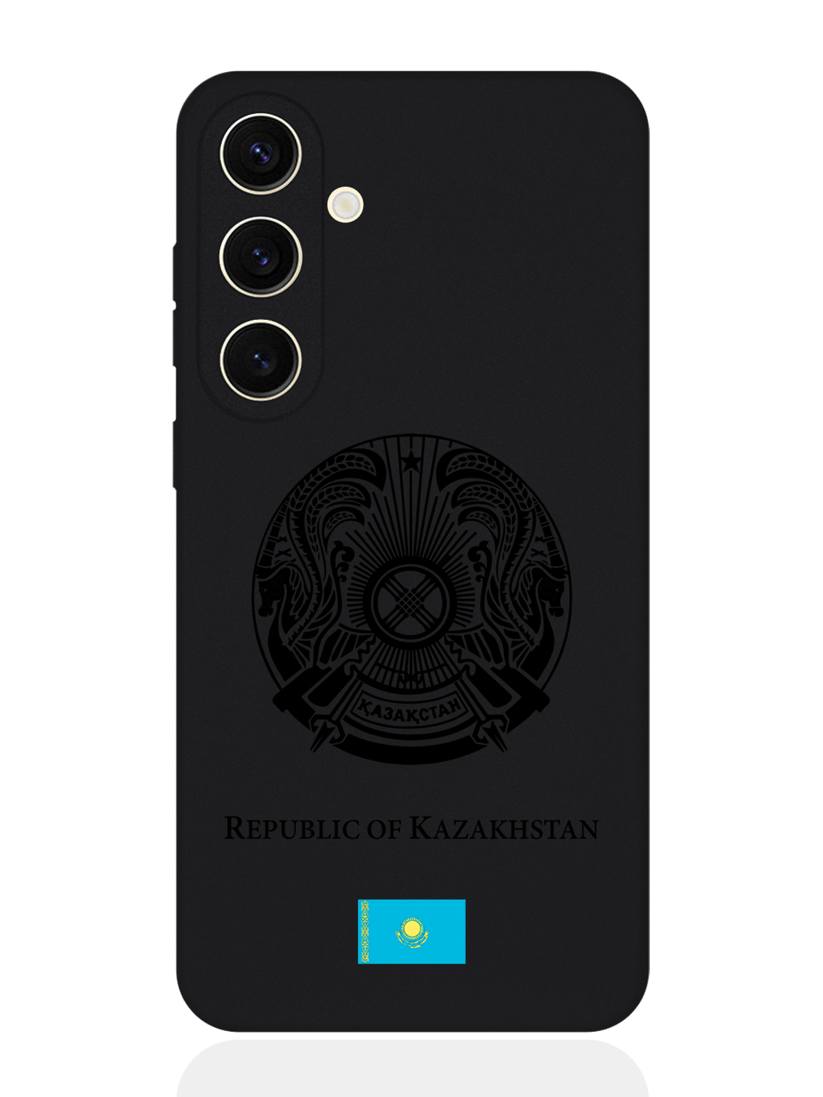 

Чехол SignumCase для Samsung S24 Черный лаковый Герб Казахстана, Samsung