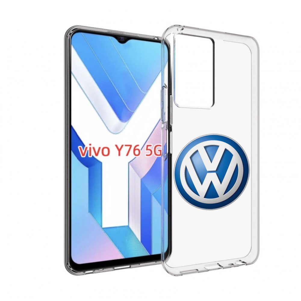 

Чехол Mypads Volkswagen Мужской Для Vivo Y76 5G, Прозрачный, Tocco