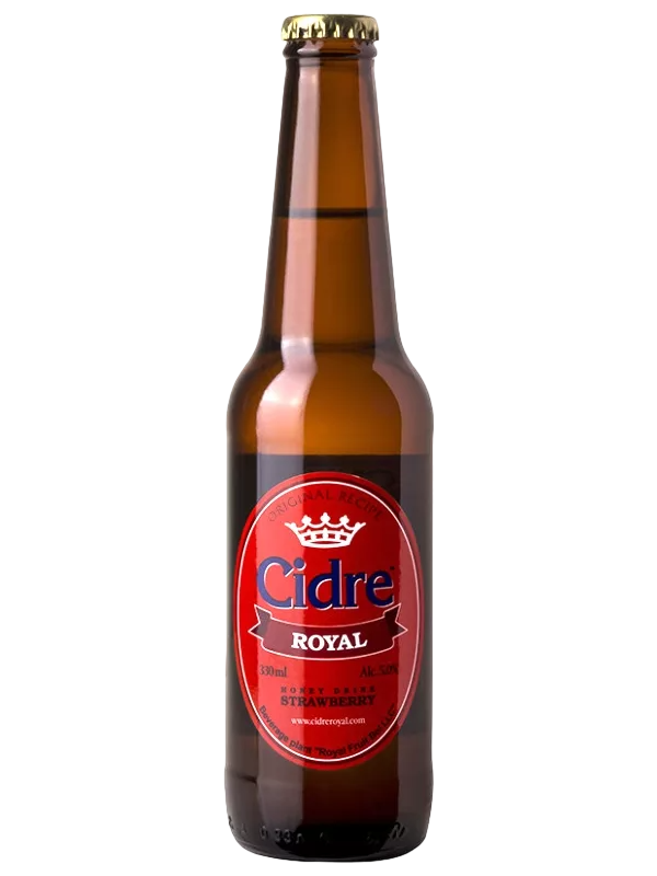 

Медовуха Клубничная Cidre Royal 0,33л