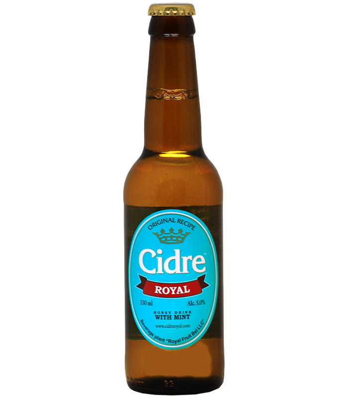 

Медовуха Мятная Cidre Royal 0,33л