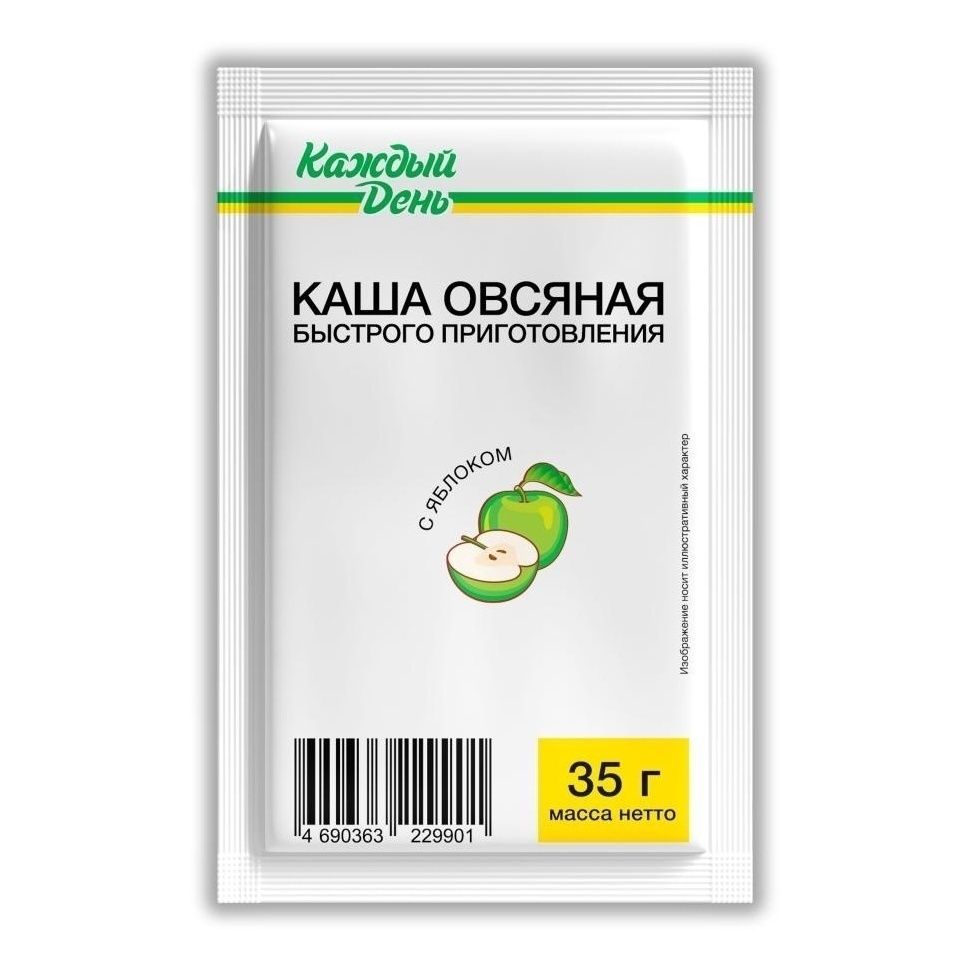 Каша овсяная Каждый День с яблоком 35 г