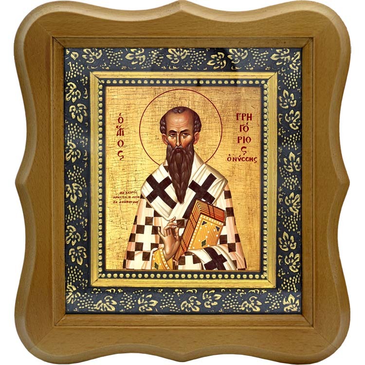 

Григорий Нисский святитель. Икона на холсте.