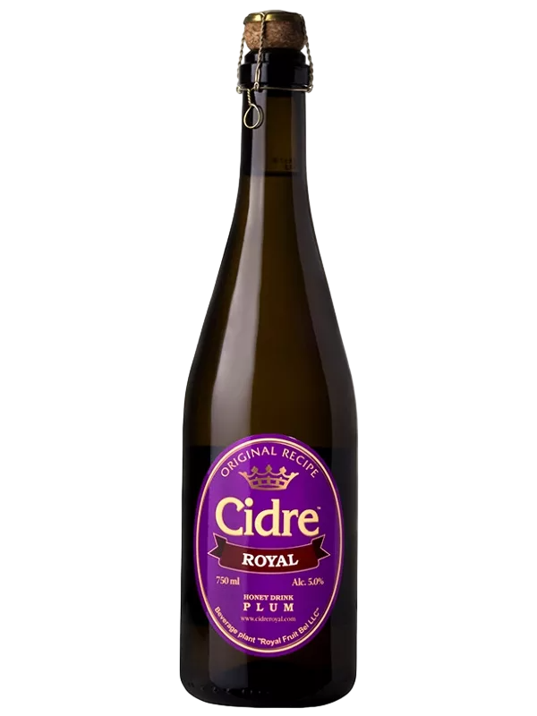 

Медовуха Сливовая Cidre Royal 0,75л