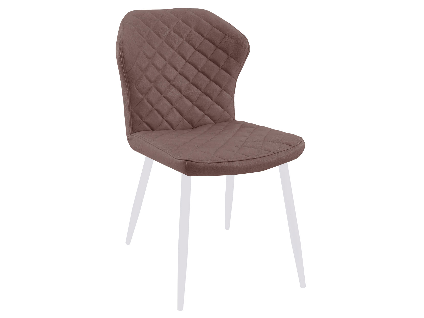 

Комплект стульев 2 шт. Дик DikLine 239, коричневый/белый, DikLine 239 Коричневый 2 шт.