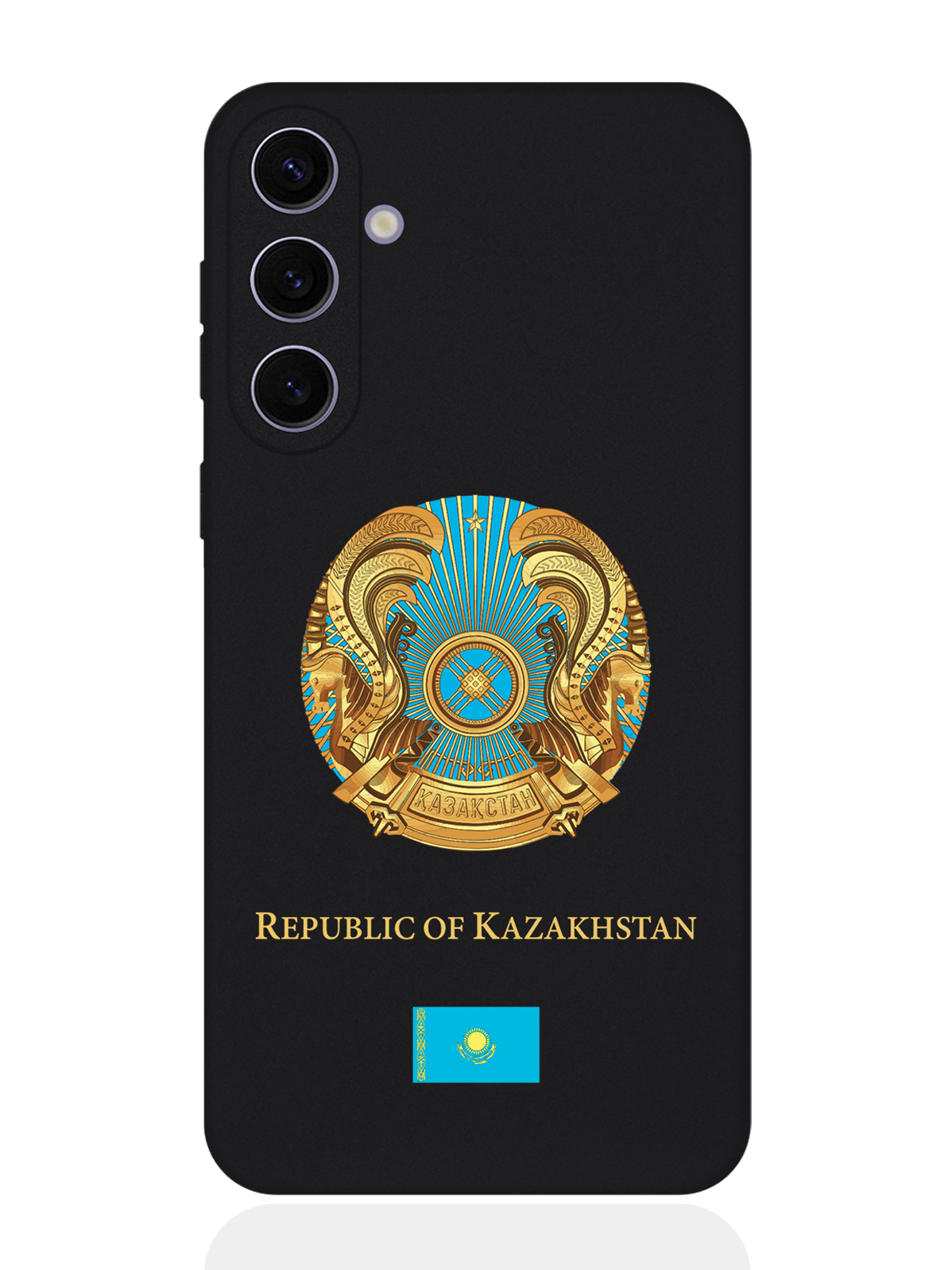 

Чехол SignumCase для Samsung S24 Plus Герб Казахстана, Разноцветный, Samsung