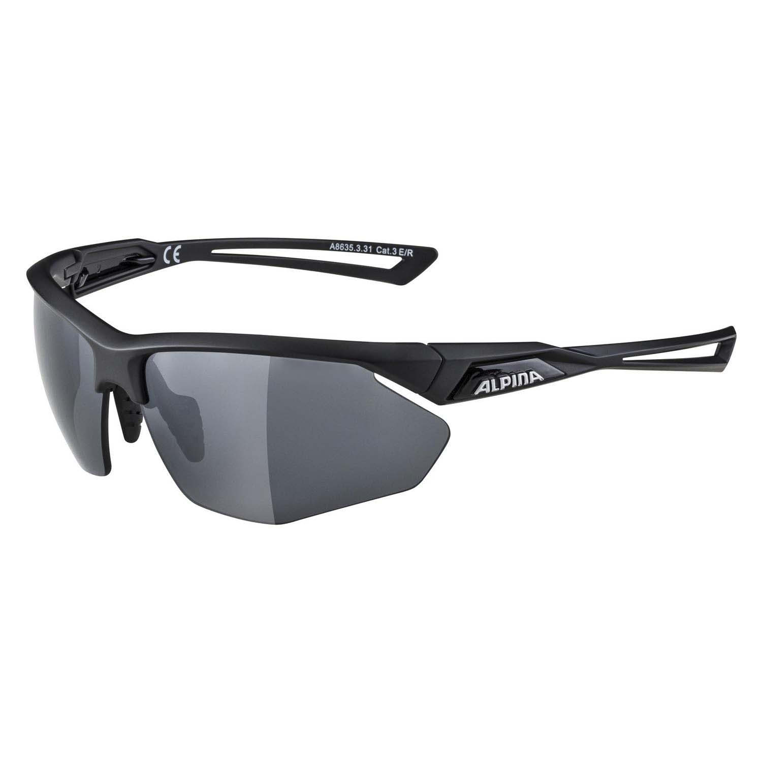 

Очки Солнцезащитные Alpina Nylos Hr Black Matt/Black Mirror Cat. 3 (Б/Р) 2024, Nylos Hr
