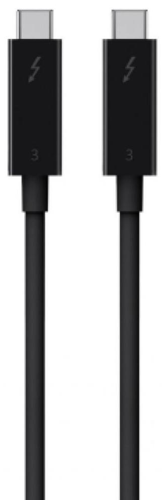 фото Кабель belkin thunderbolt 3 2м (f2cd085bt2m-blk)