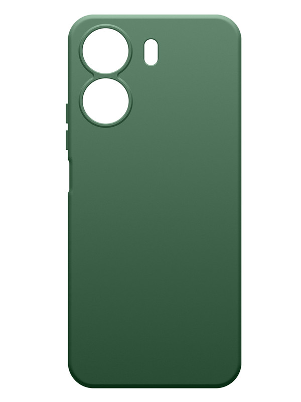 

Чехол для Xiaomi Redmi 13C силиконовый матовый зеленый опал, Xiaomi Redmi 13C
