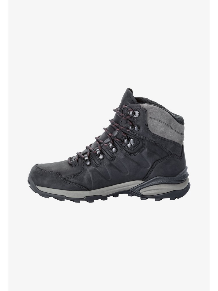 

Ботинки женские Jack Wolfskin JA441A057 черные 37.5 EU, Черный, JA441A057