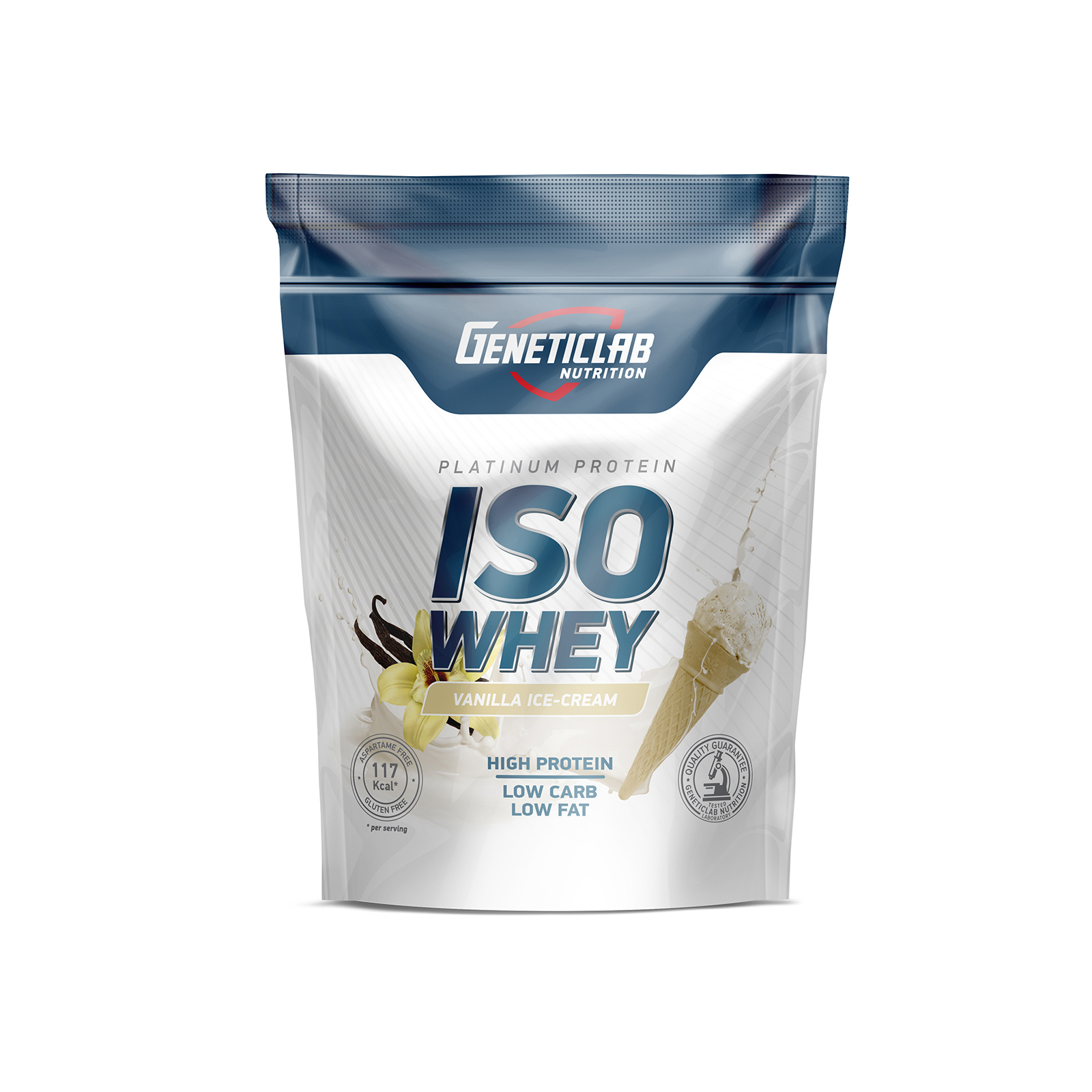 

GeneticLab Nutrition ISO WHEY 1000 г Клубничное мороженное