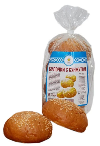 

Булочки Орловский хлебокомбинат с кунжутом 500 г