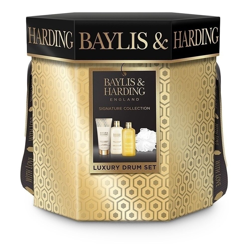 Набор для тела Baylis & Harding Luxury Drum сладкий мандарин и грейпфрут 4 предмета