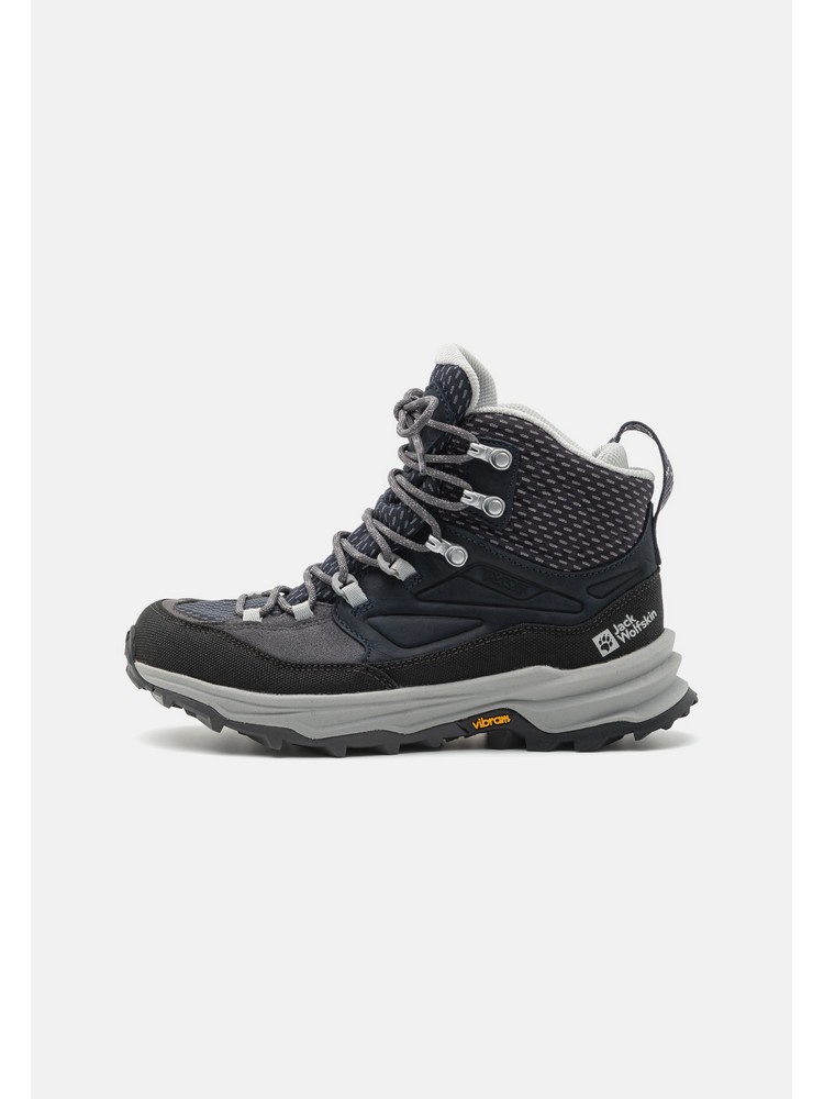 

Ботинки женские Jack Wolfskin JA441A05H серые 39.5 EU, Серый, JA441A05H