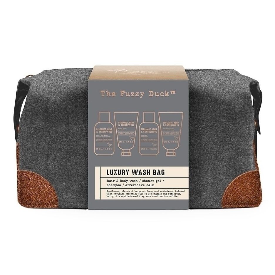 Набор для тела Baylis & Harding The Fuzzy DuСk Men's Luxury Wash Bag для мужчин 4 предмета