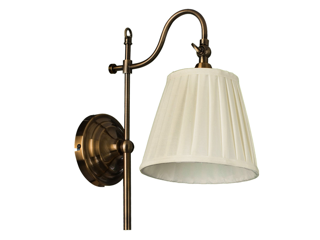 

Бра Arte Lamp SEVILLE A1509AP-1PB Полированная медь/Бежевый, SEVILLE A1509AP-1PB Бежевый