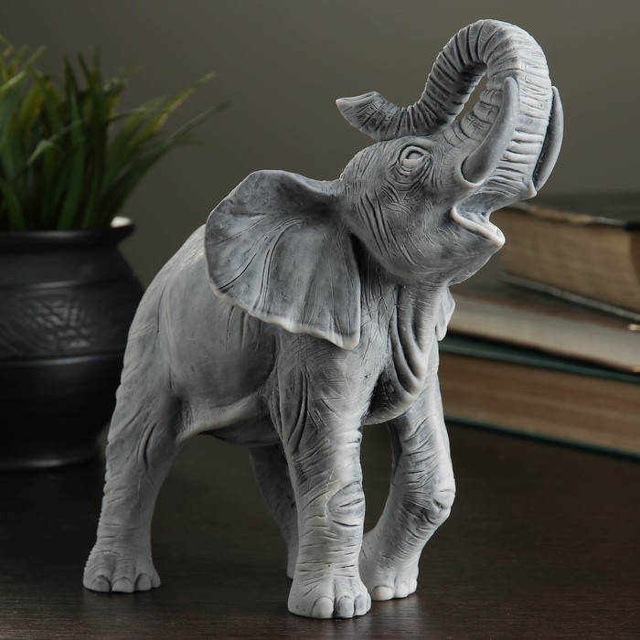 фото Сувенир "слон большой новый" 17см сувениры из мраморной крошки