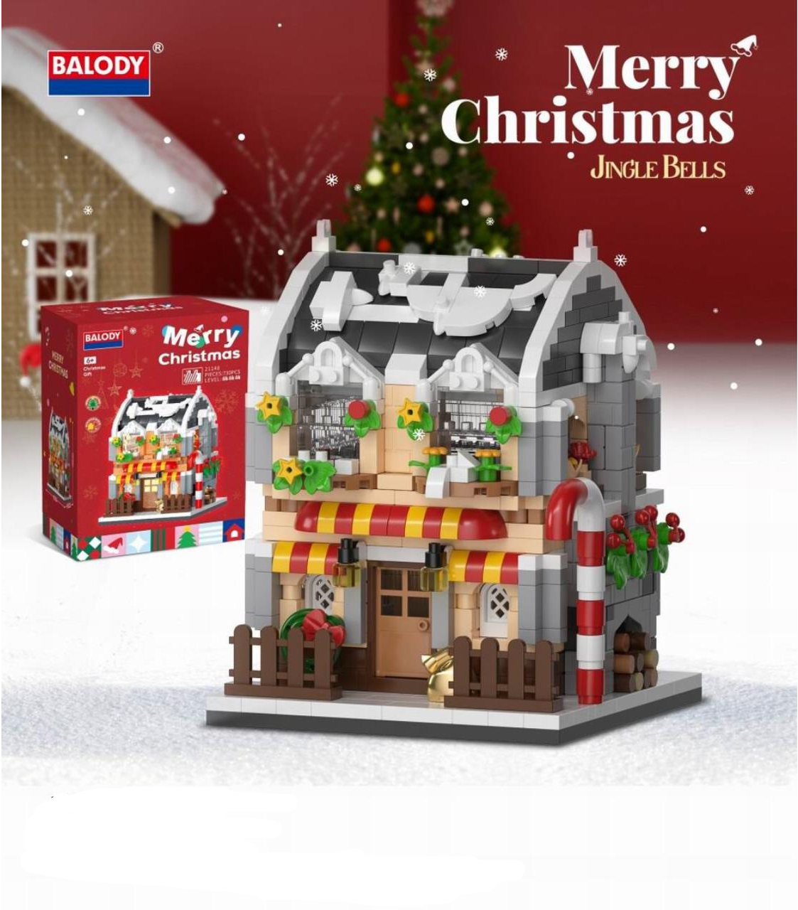 

Конструктор Balody 21148 Книжный магазин 720 деталей