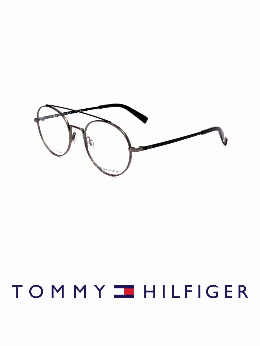 

Оправа для очков унисекс Tommy Hilfiger TH 1616 R80 коричневая, TH 1616 R80