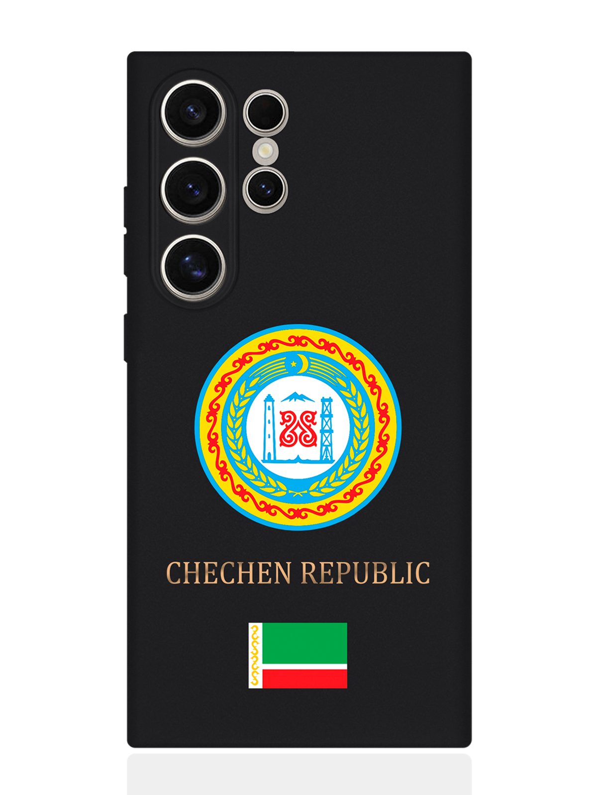 

Чехол SignumCase для Samsung S24 Ultra Герб Чечни, Разноцветный, Samsung