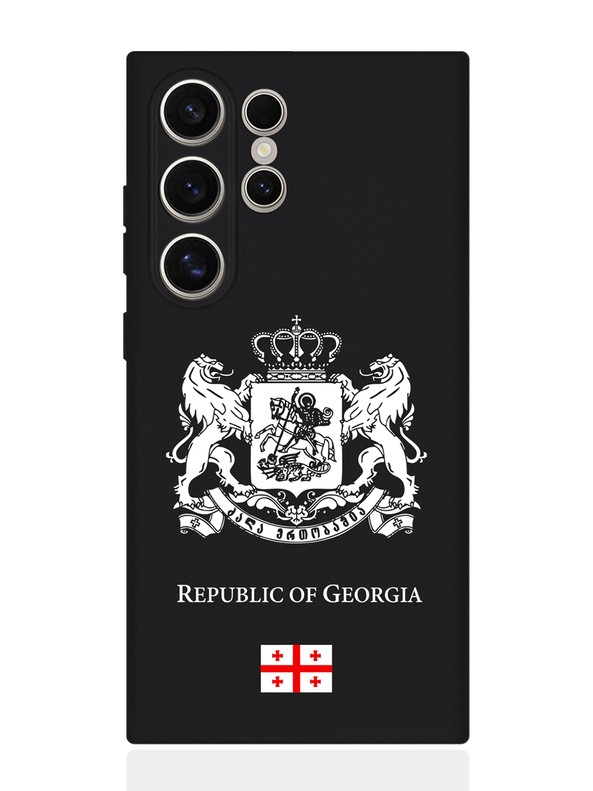 

Чехол SignumCase для Samsung S24 Ultra Белый Герб Грузии, Черный;белый, Samsung