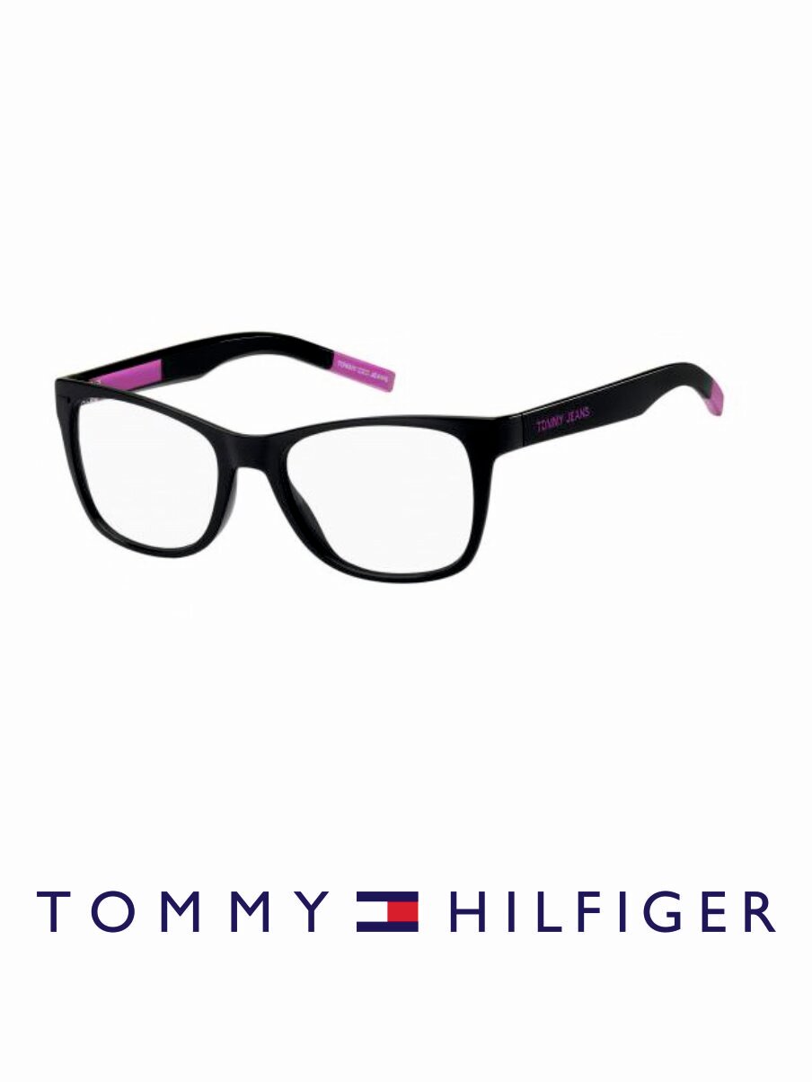 

Оправа для очков унисекс Tommy Hilfiger TJ 0046 3H2 черная, TJ 0046 3H2
