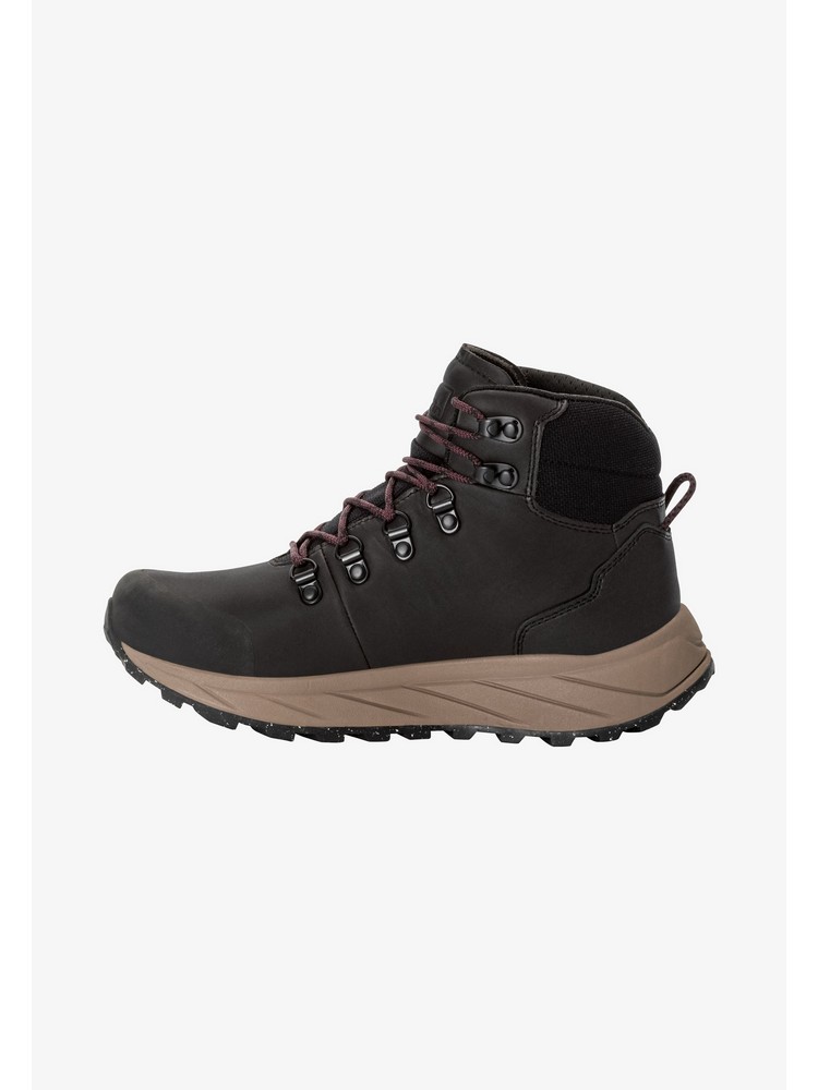 

Ботинки женские Jack Wolfskin JA441C021 черные 39.5 EU, Черный, JA441C021