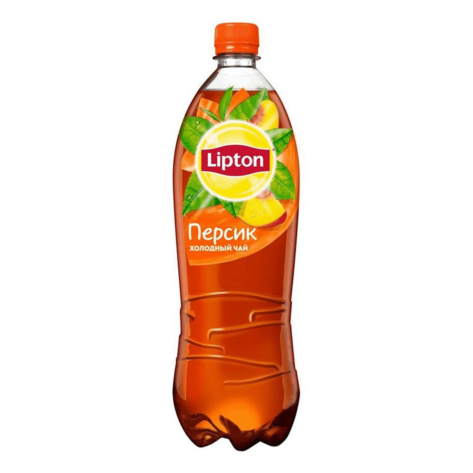 Холодный чай Lipton черный персик 1 л