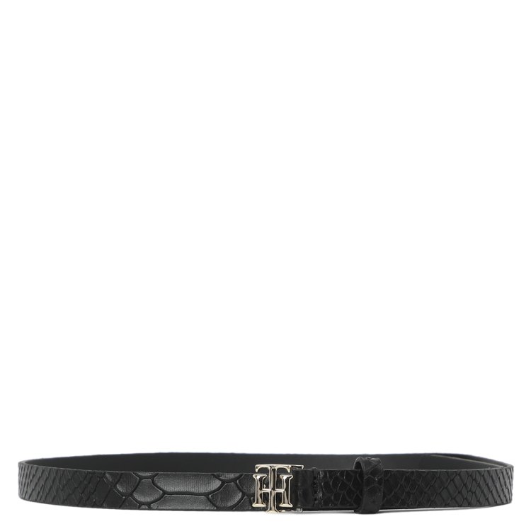 

Ремень женский Tommy Hilfiger AW0AW10586 черный, 80 см, AW0AW10586