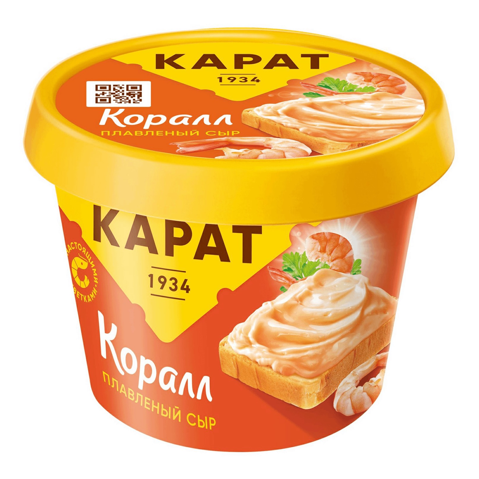 Сыр плавленый Карат Коралл 45% 230 г