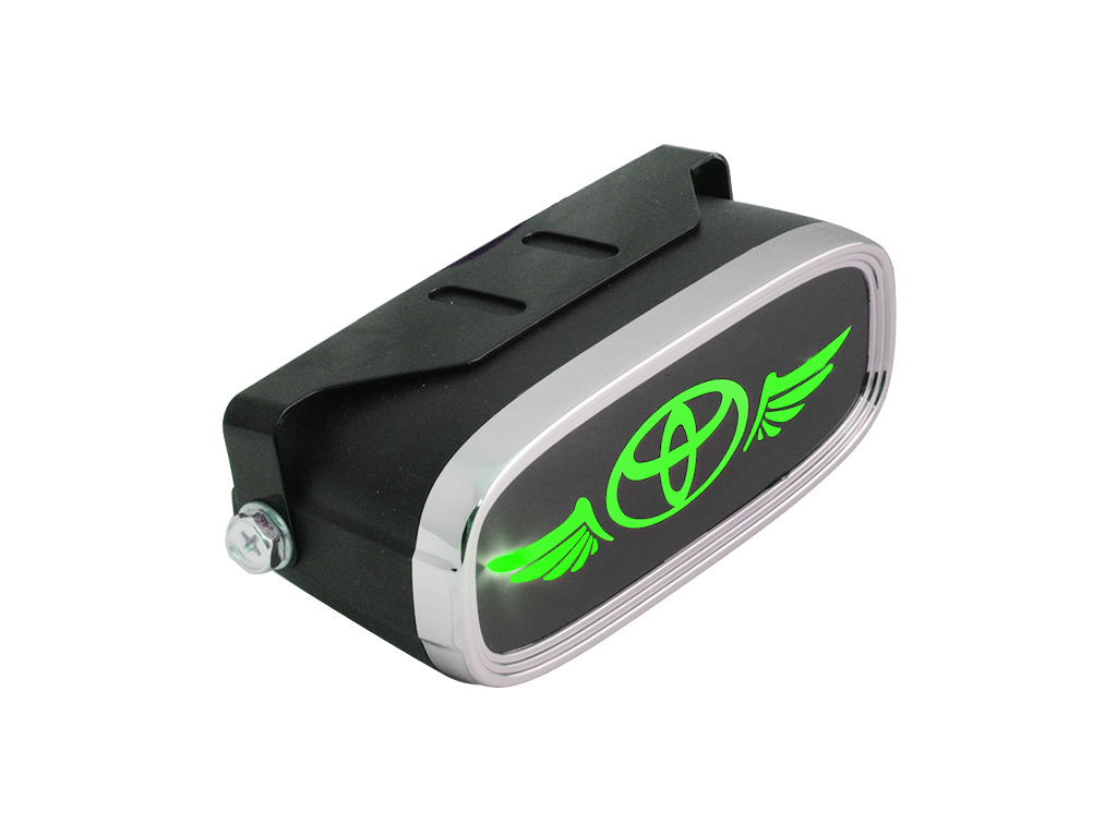 фото Светодиодный проектор логотипа "toyota" на задний бампер, цвет зеленый prosport performance