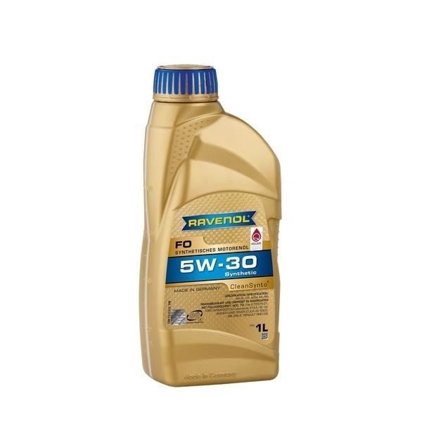 фото Масло моторное ravenol fo 5w-30 синтетическое 4 л 4014835722699