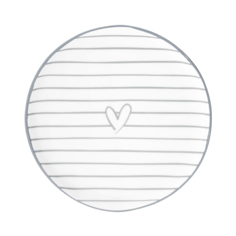 

Тарелка десертная Stripes Нeart, Вариант: Серый, RJ/CAKE 003 GR