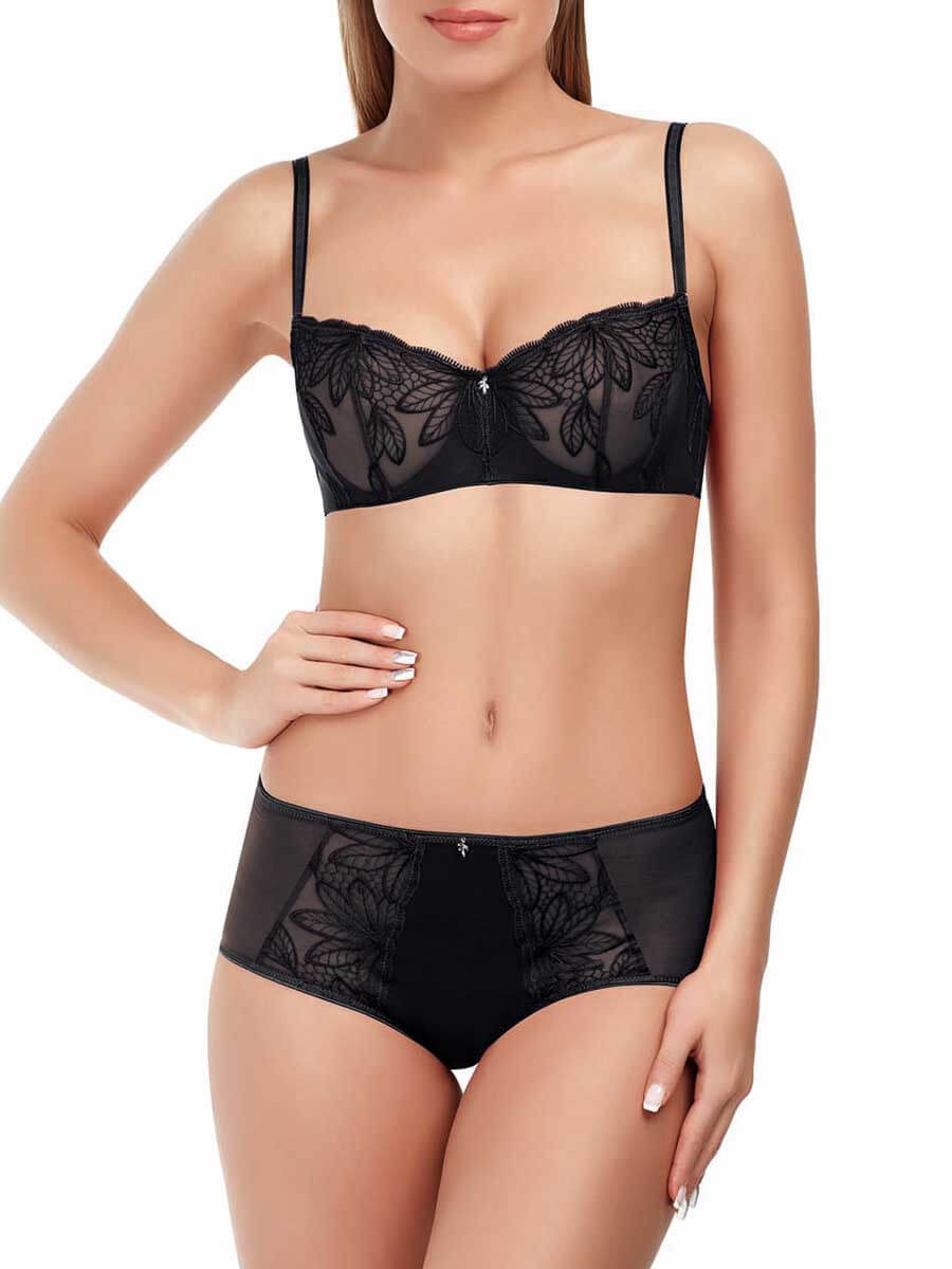 

Трусы женские MARC & ANDRÉ A8-0296 черные 40 EU, A8-0296