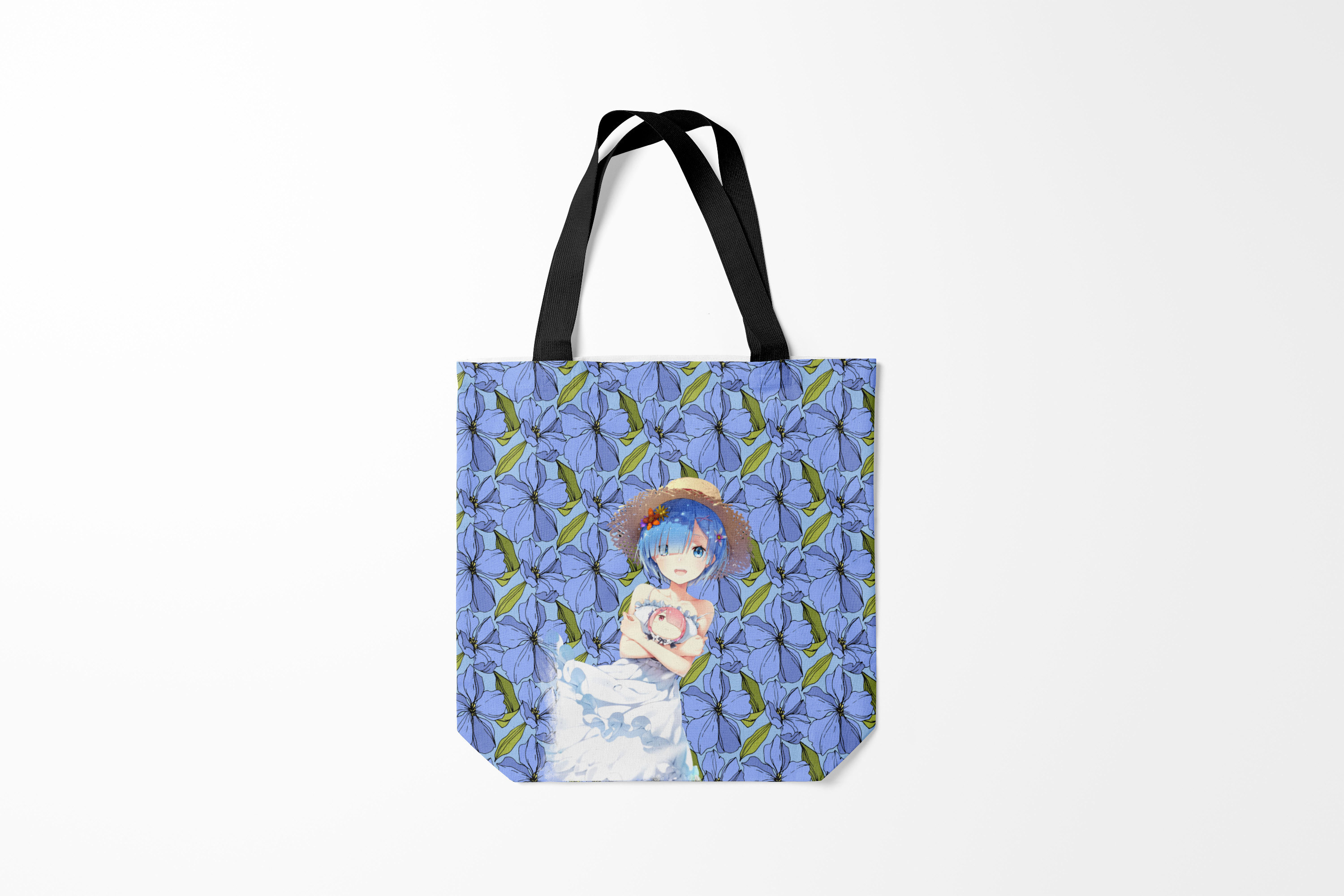 

Сумка шoппер унисекс Burnettie Re Zero, голубой, Re Zero