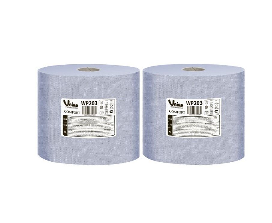 Бумажные протирочные материалы Veiro Professional Comfort 2 рулона 2сл 175м х 22см 500л