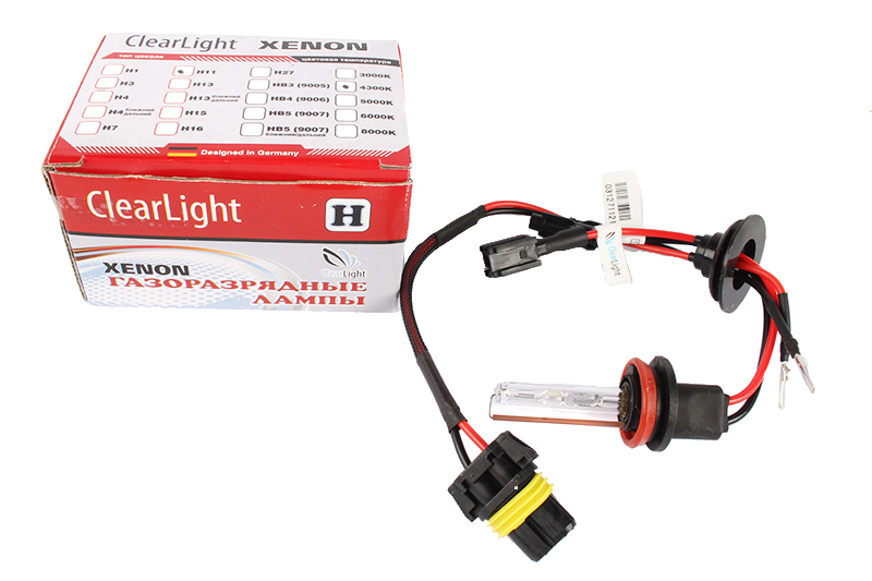

Лампа ксеноновая H11 4300K Clearlight шт.