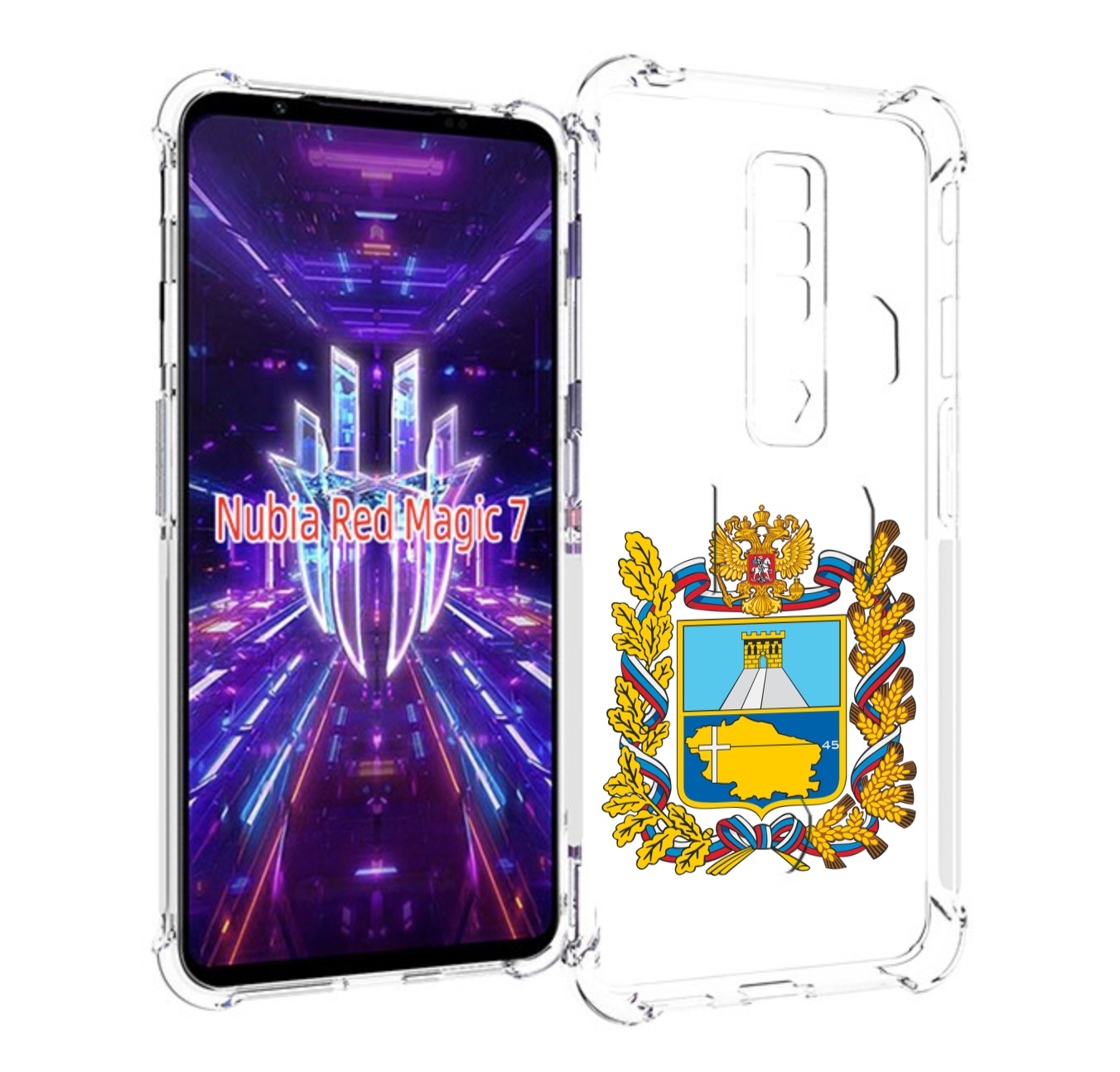

Чехол MyPads герб-ставропольскии-краи для ZTE Nubia Red Magic 7, Прозрачный, Tocco