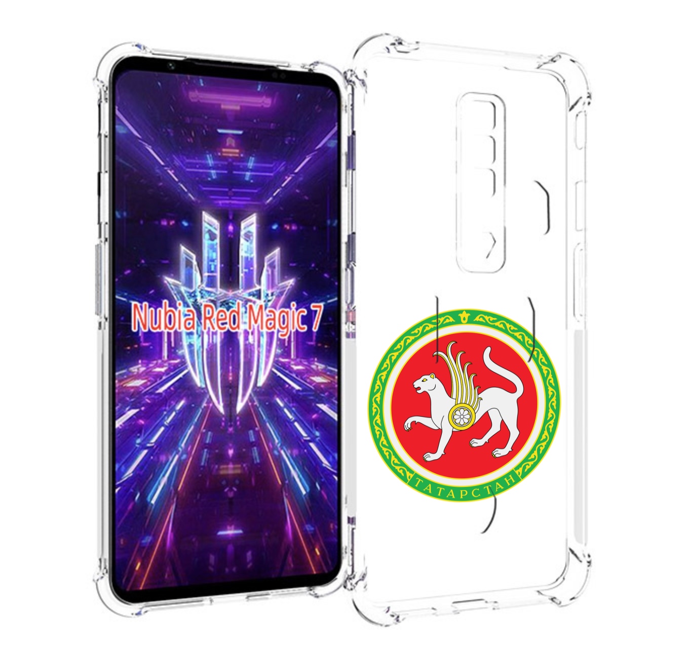 Чехол MyPads герб-татарстан-казань для ZTE Nubia Red Magic 7