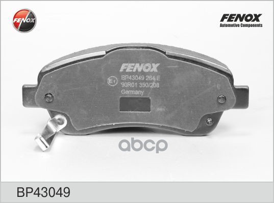 

Колодки диск передние toyota avensis 03-08, corolla 04-09 bp43049 FENOX