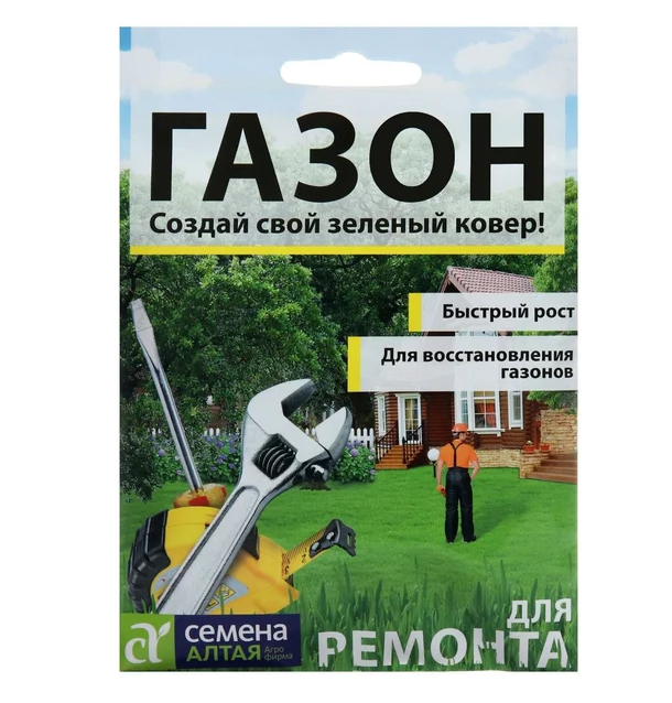 

Семена смесь газонных трав Для ремонта 26372 1 уп.