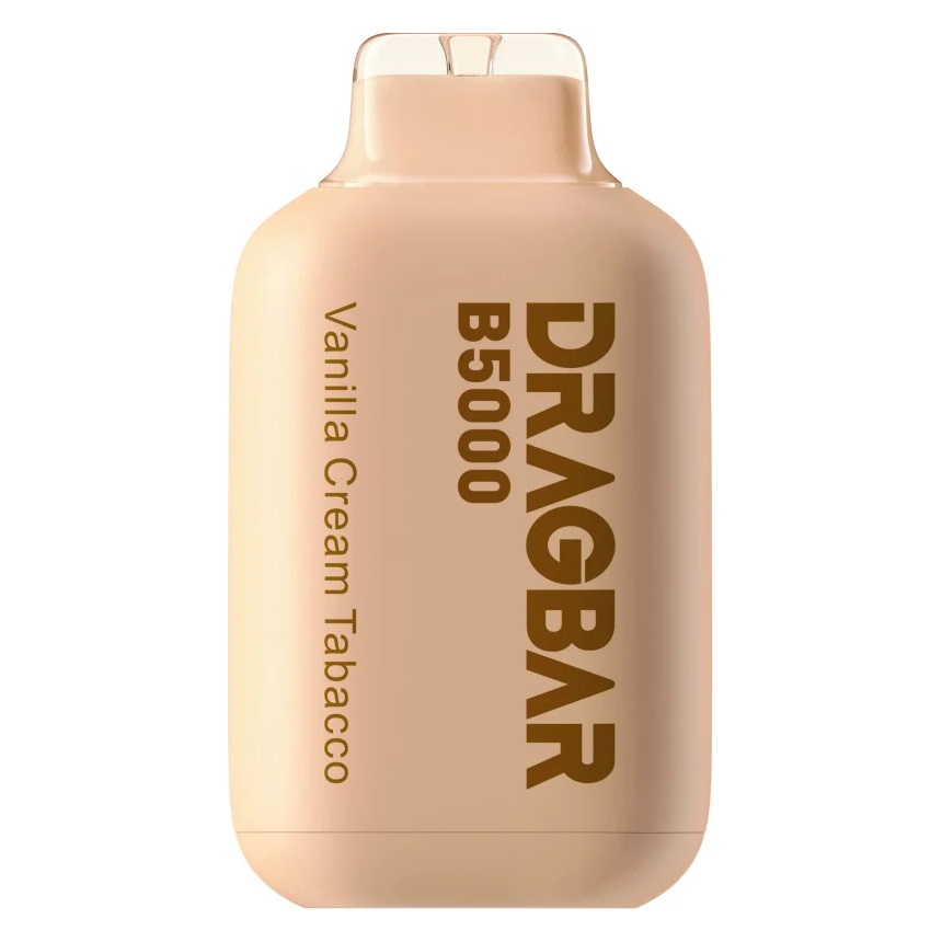 

Заряжаемая одноразовая сигарета Zovoo Dragbar B 5000 Vanilla Cream Tobacco, 20 мг