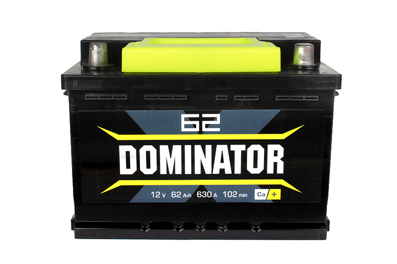 Аккумуляторная батарея DOMINATOR 6СТ62 обратная низкая