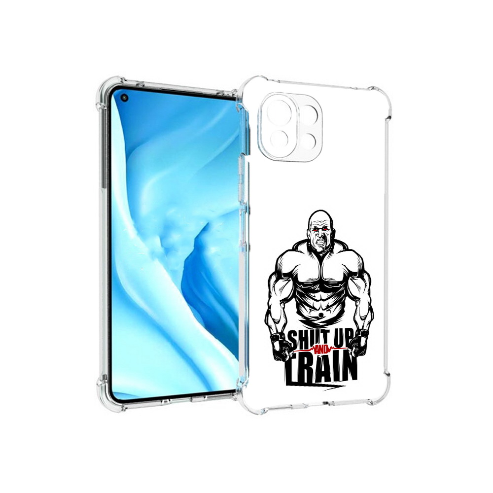 

Чехол MyPads Tocco для Xiaomi Mi 11 Lite здоровое тело (PT159462.256.356), Прозрачный, Tocco