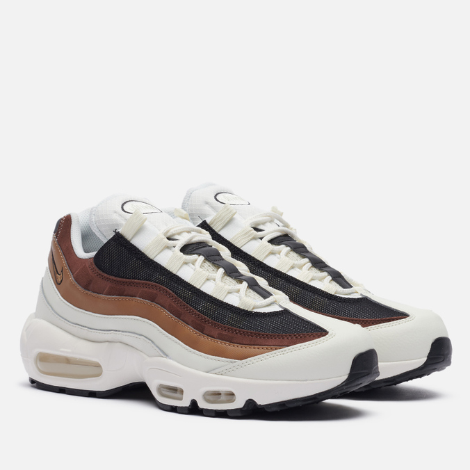 фото Кроссовки мужские nike air max 95 dark driftwood коричневые 7 us