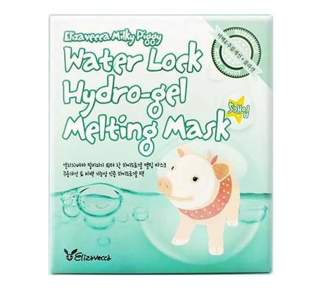 Гидрогелевая маска Elizavecca Milky Piggy Water Lock Hydro-gel Melting Mask